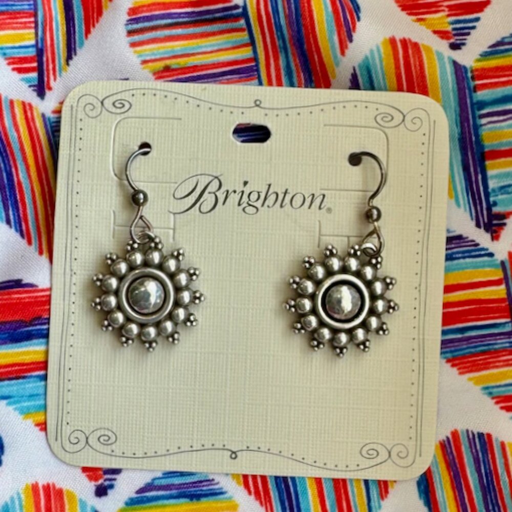 Brighton Silver  Telluride Earrings - New